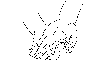 acrogym acrosport Prise de mains utilisée pour les lancers ou les franchissements 