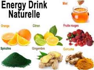 energy drink cocktail naturel bio avec de la spiruline