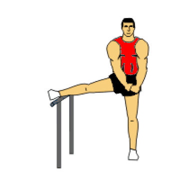 Flexion latérale sur une jambe 