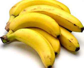 banane fruit de la forme