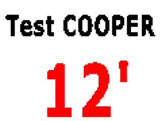 plan course à pied test Cooper 12 minutes