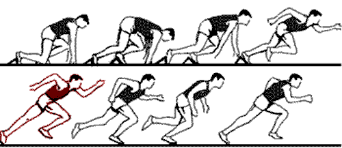 elongation et forte douleur cuisse au depart du sprint