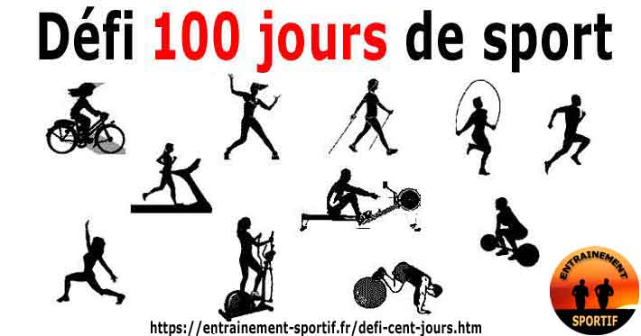 faire du sport tous les jours pendant 100 jours