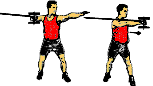 musculation pour la boxe avec elastique de fitness