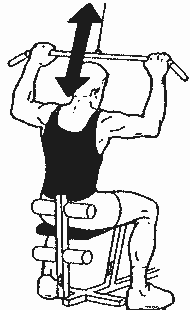 exercice de traction pour se muscler le dos avec un appareil multi-fonction