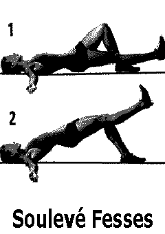 exercice d'exension dorsale sur une jambe pour de belles fesses musclées