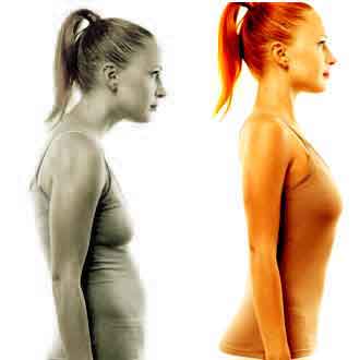 Muscler le rhomboide corrige le dos vouté et met en valeur la poitrine d'une femme