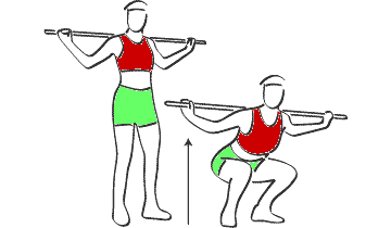 exercice de musculation avec baton pour maigrir
