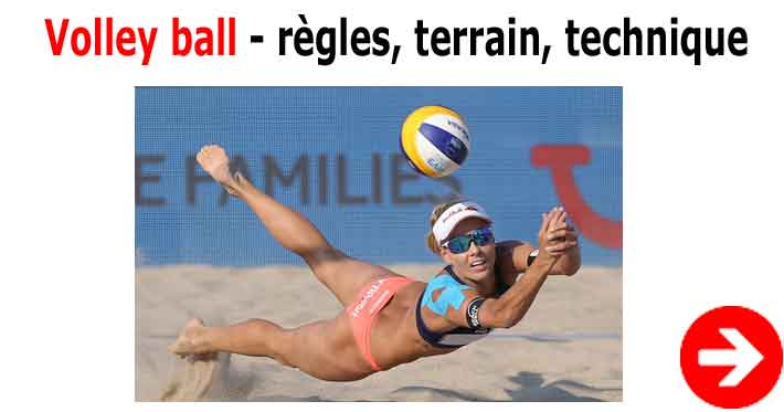 volley ball : règles, terrain, technique